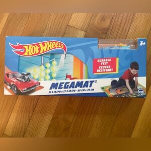 Hot Wheels Mega Mat with Colorful Design